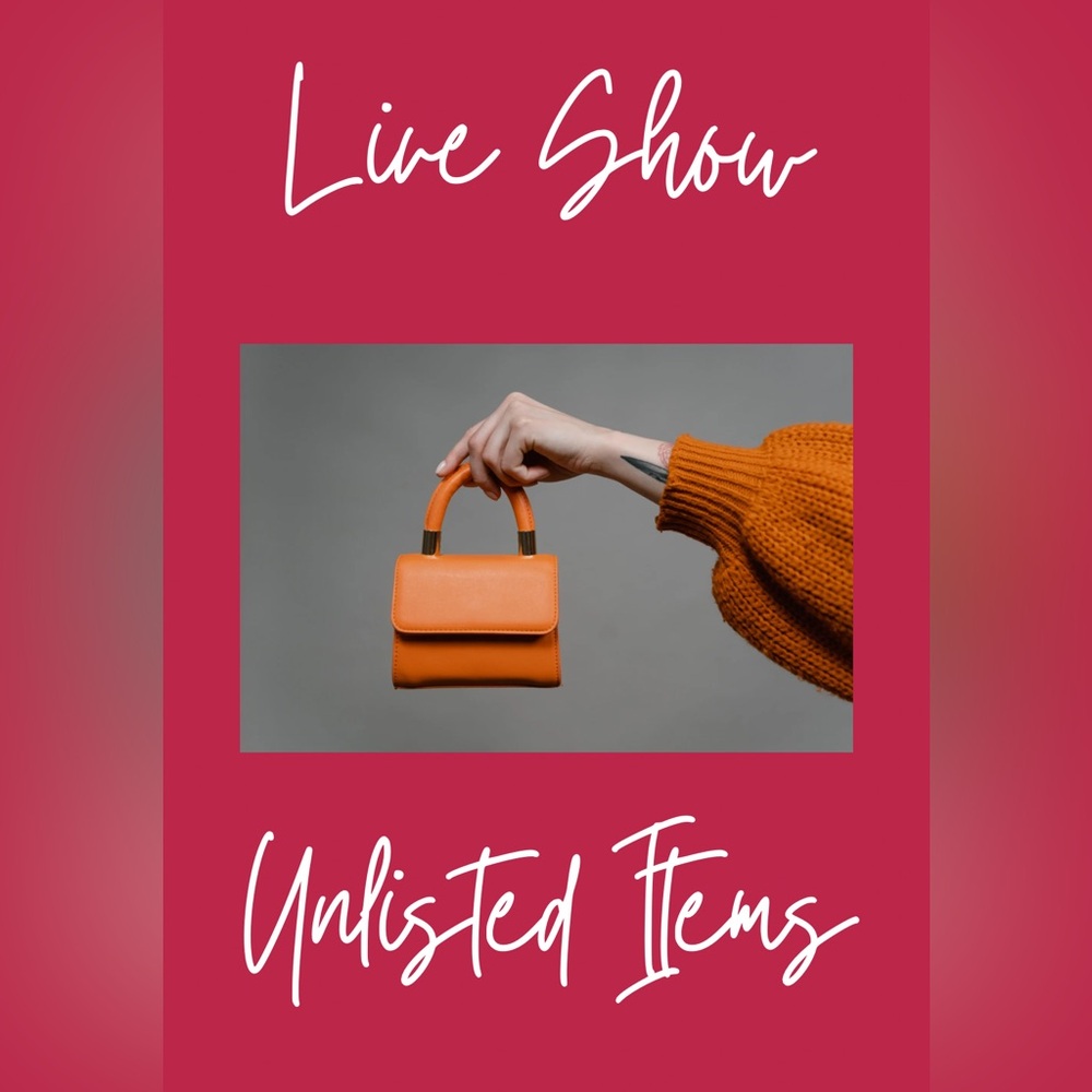 Live Show Unlisted Items As Shown/Is